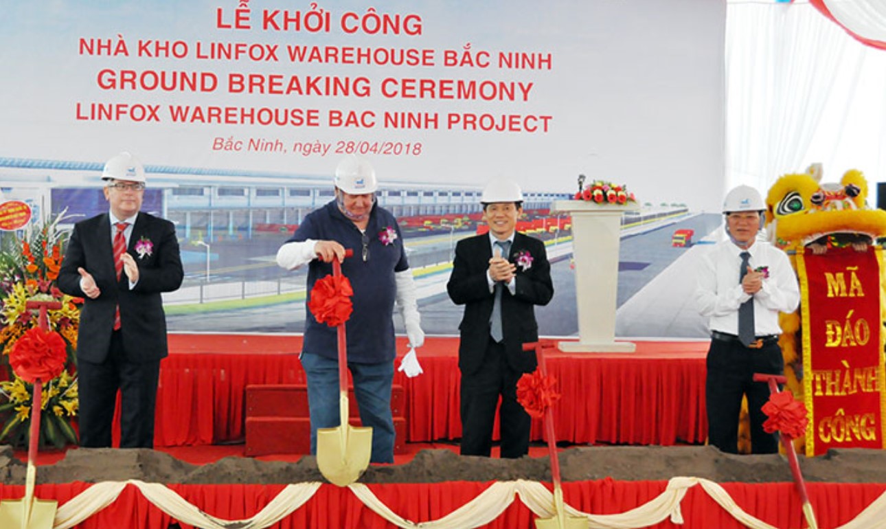 Khởi công Nhà kho Linfox Warehouse Bắc Ninh