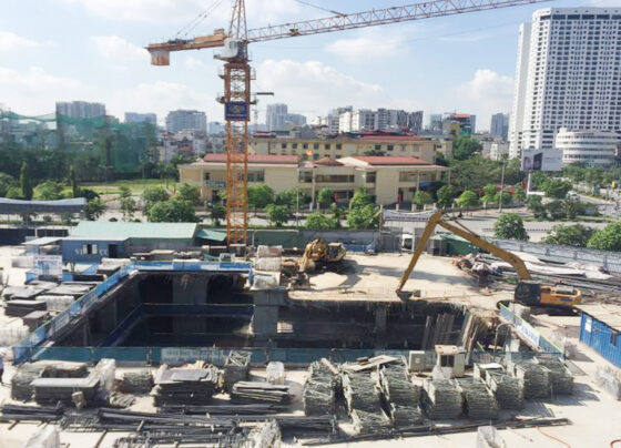 Dự án mới hoàn thiện xây dựng xong phần móng, chưa được phép mở bán.
