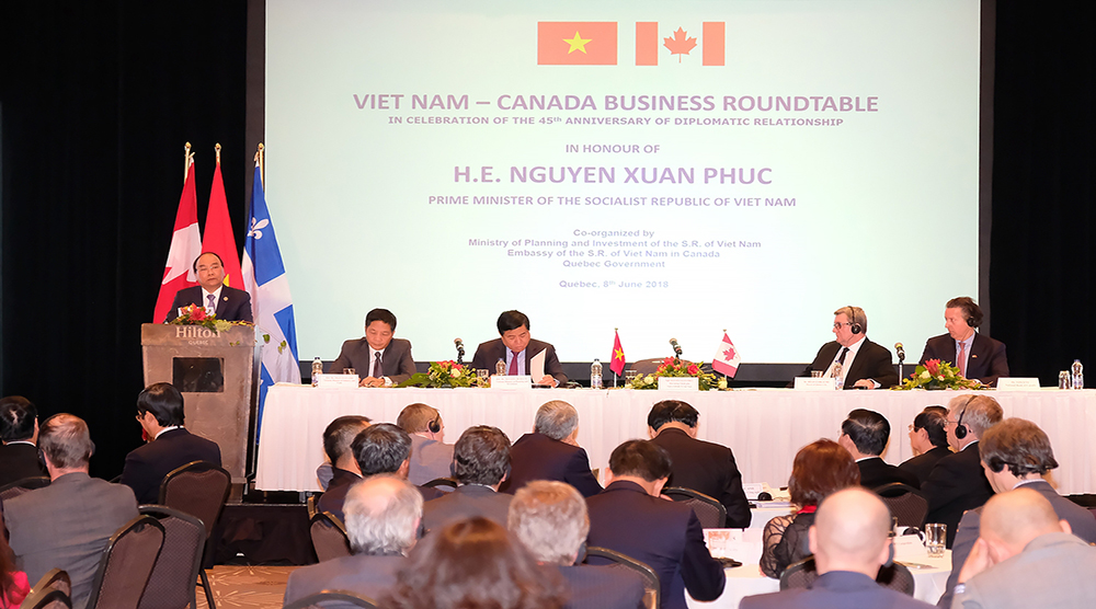 PM attends Vietnam-Canada business roundtable, new FDI position released