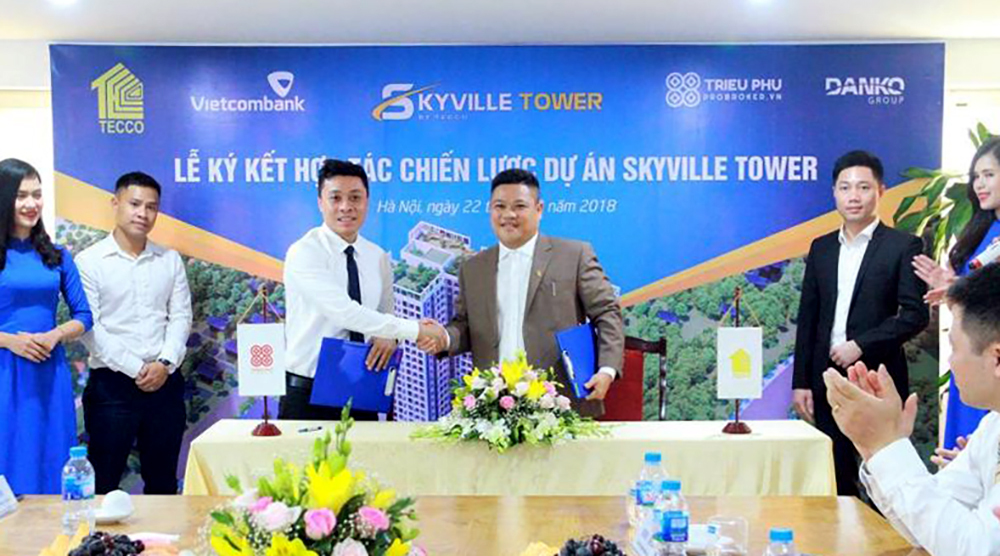 Tecco bắt tay Danko Group và Triệu Phú Land ra mắt dự án đầu tay tại Hà Nội