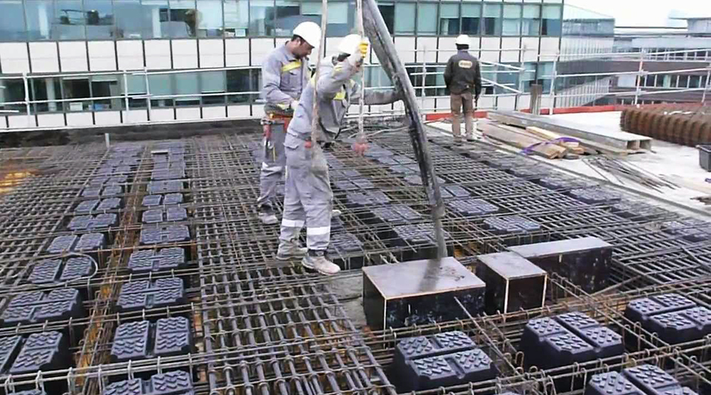 Ưu việt của sàn phẳng Ubot và bê tông tự lèn