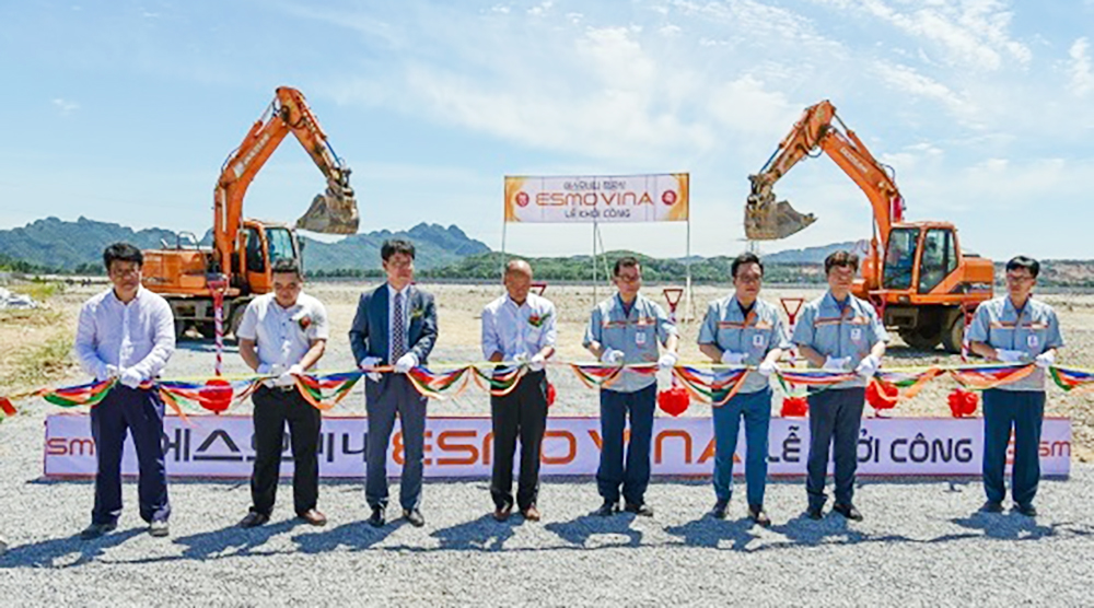 Construction on ESMO’s first wiring harness factory in Vietnam starts