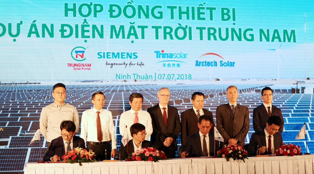 Siemens provides equipment for Vietnam’s largest solar farm