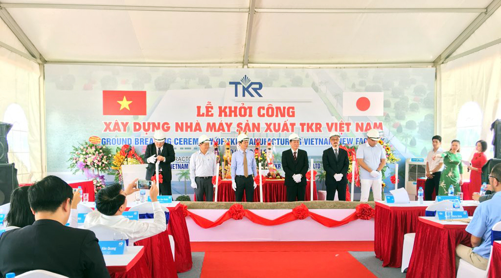 Khởi công xây dựng Nhà máy TKR Việt Nam
