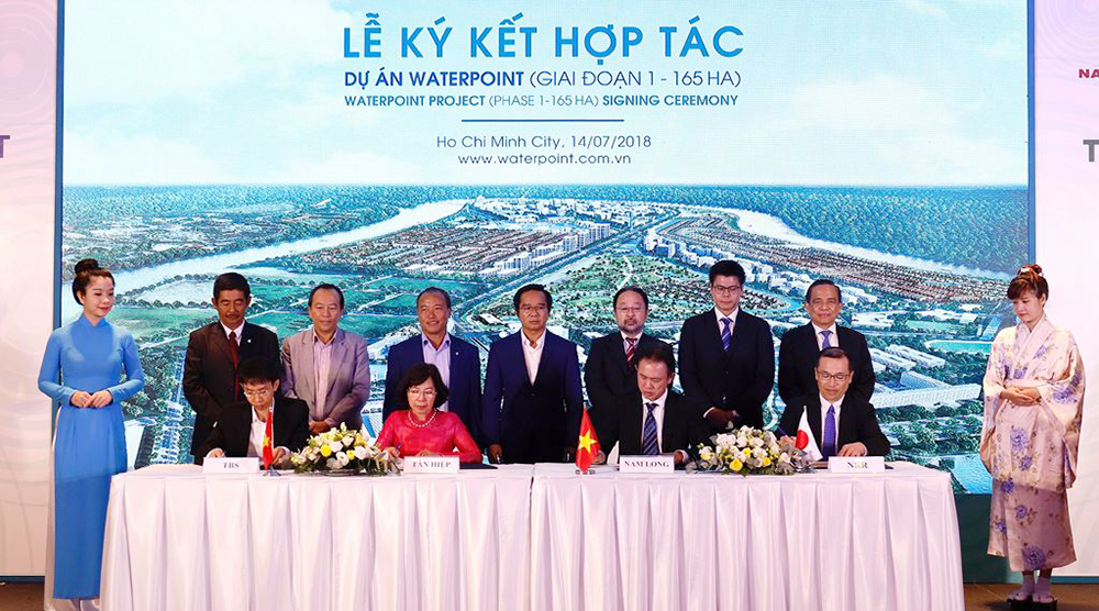 Nam Long công bố hợp tác phát triển giai đoạn 1 Khu đô thị Waterpoint