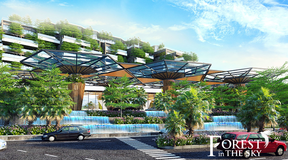 Tòa nhà có vườn treo độc đáo và lớn nhất tại Việt Nam – “Forest in the Sky”