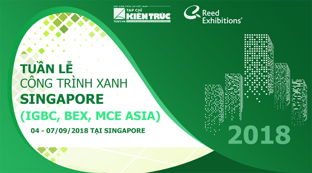 Tuần lễ Công trình xanh Singapore 2018