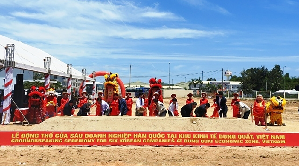 Six RoK firms invest in Quang Ngai