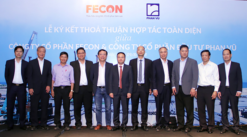 Phan Vũ và FECON bắt tay hợp tác toàn diện
