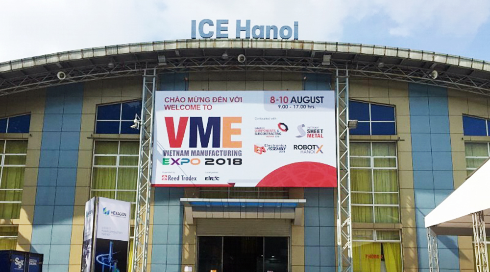 Nhà máy thông minh kiểu mới tại Vietnam Manufacturing Expo 2018