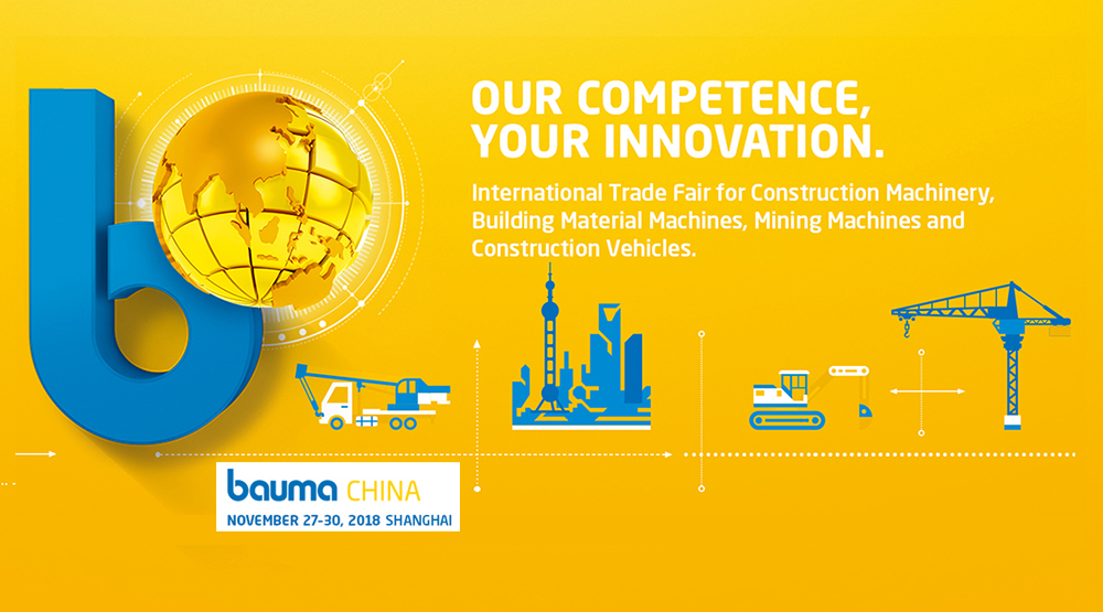 Bauma China 2018 – Triển lãm thương mại quốc tế về Máy móc xây dựng, Máy sản xuất vật liệu xây dựng, Máy khai mỏ và Xe vận tải