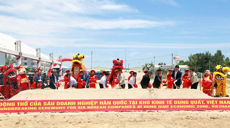 Quảng Ngãi: Đưa vào hoạt động cụm công nghiệp mới tại Khu kinh tế Dung Quất