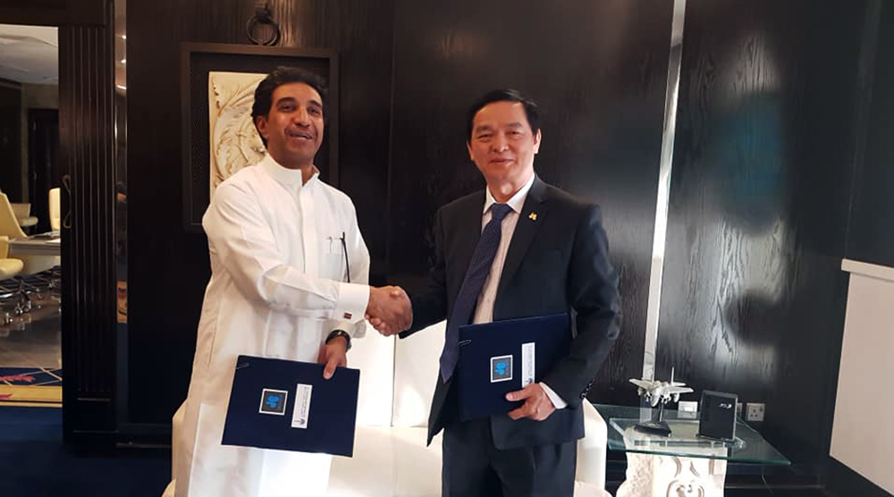 Hòa Bình ký kết hợp tác xây dựng 3000 căn hộ tại Dammam Saudi Arabia