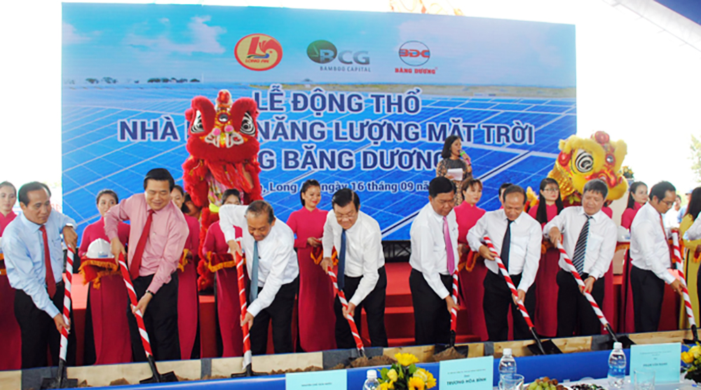 Bamboo Capital pours investment in three solar power plants in Long An province