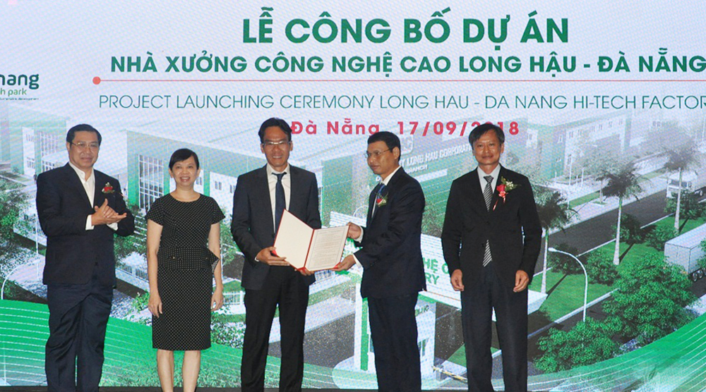 Công ty CP Long Hậu đầu tư hơn 1000 tỷ đồng vào Khu Công nghệ cao Đà Nẵng