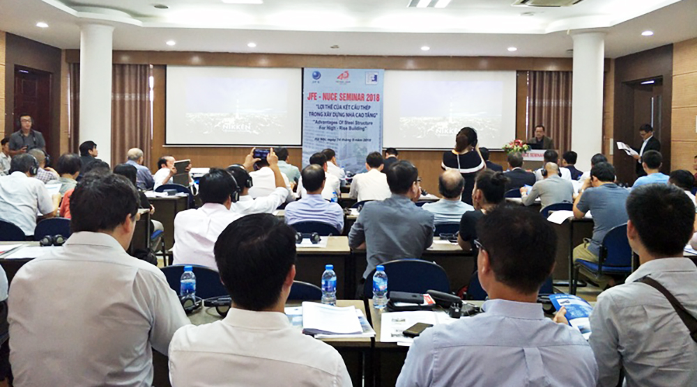 Hội thảo: “Lợi thế của kết cấu thép trong xây dựng nhà cao tầng”