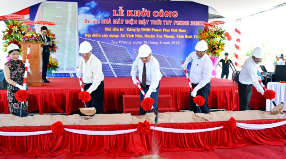 Bình Thuận sắp có nhà máy điện năng lượng mặt trời đầu tiên