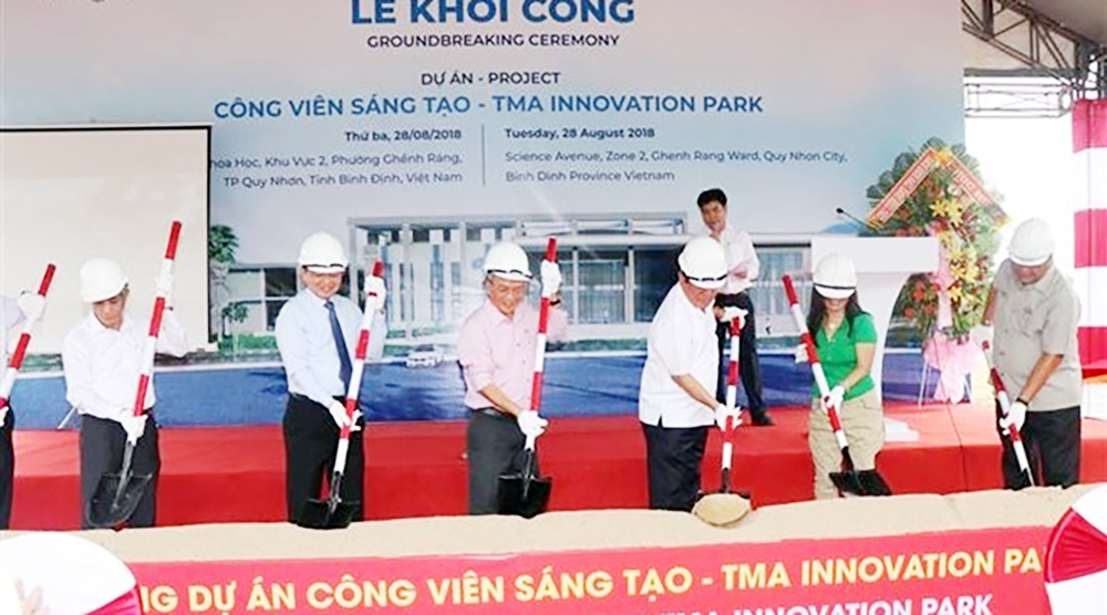 Construction of Vietnam’s first creative park starts in Binh Dinh