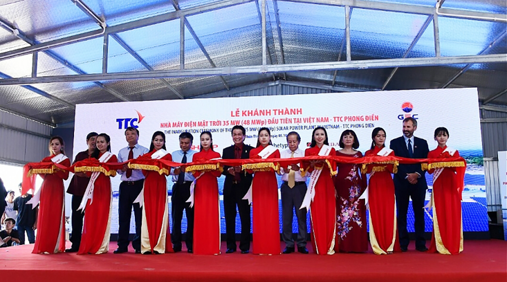 First 35MW solar power plant in Vietnam goes online