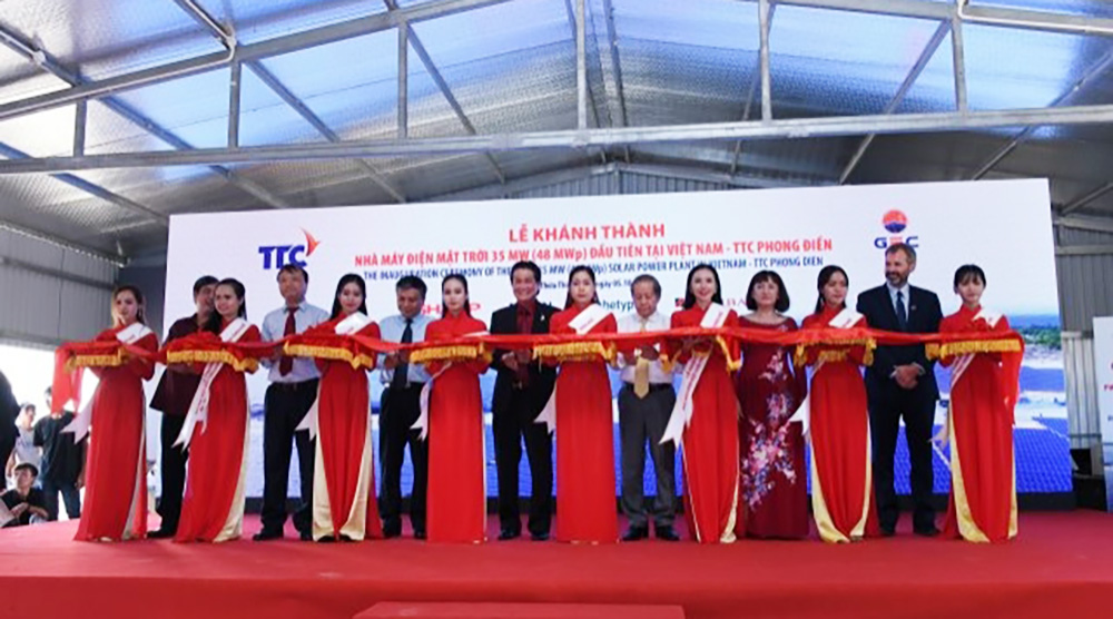 TTC Group opens solar power plant in Thua Thien Hue