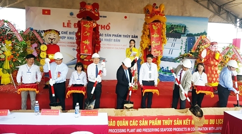 Work starts on US$8 million seafood processing plant in Binh Dinh