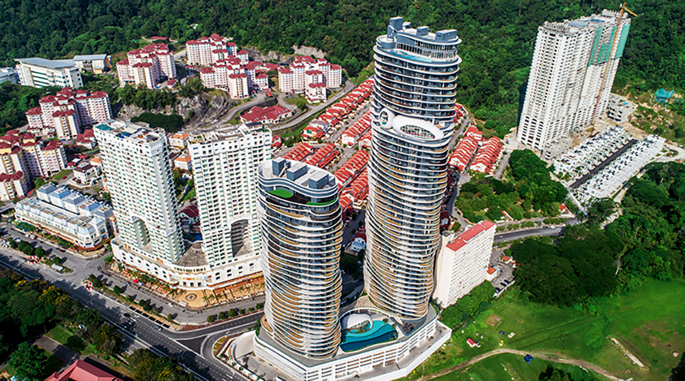 Khám phá tòa tháp đôi Sinuous độc lạ ở Malaysia