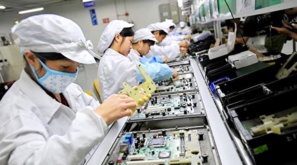 Làn sóng dịch chuyển sản xuất điện tử khỏi Trung Quốc