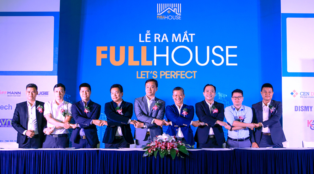 Cen D&C ra mắt thương hiệu tổng thầu nội thất Fullhouse