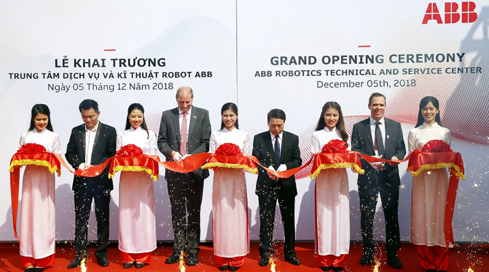 ABB opens the Vietnam’s first robotics technical and service centre