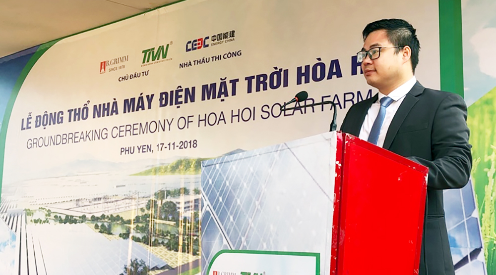 Ground breaking ceremony held for Phu Yen’s first solar power plant