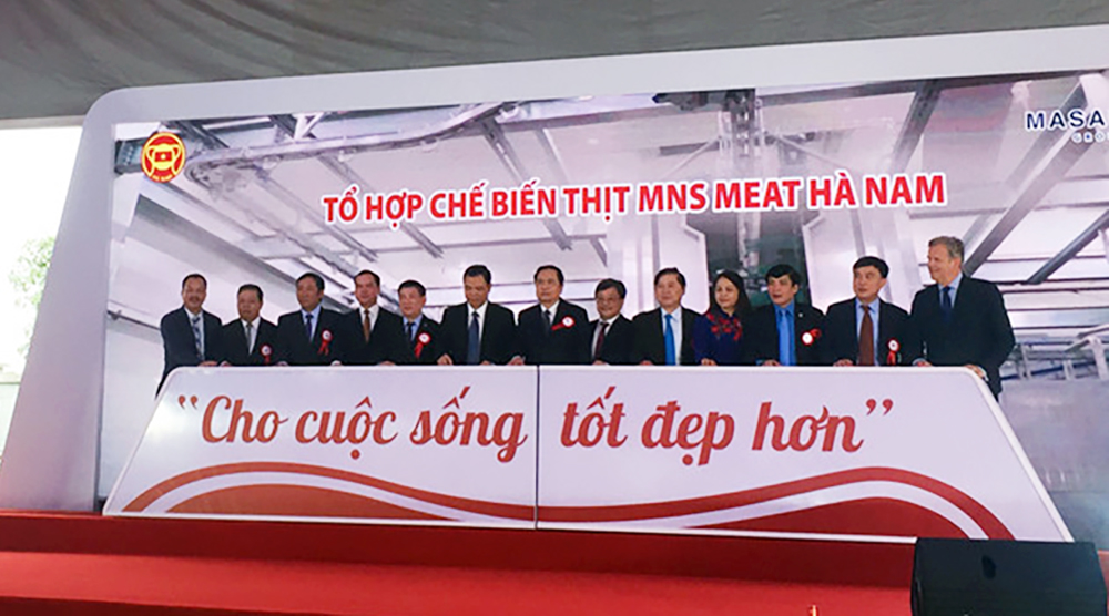 Masan Group inaugurates meat processing complex in Ha Nam