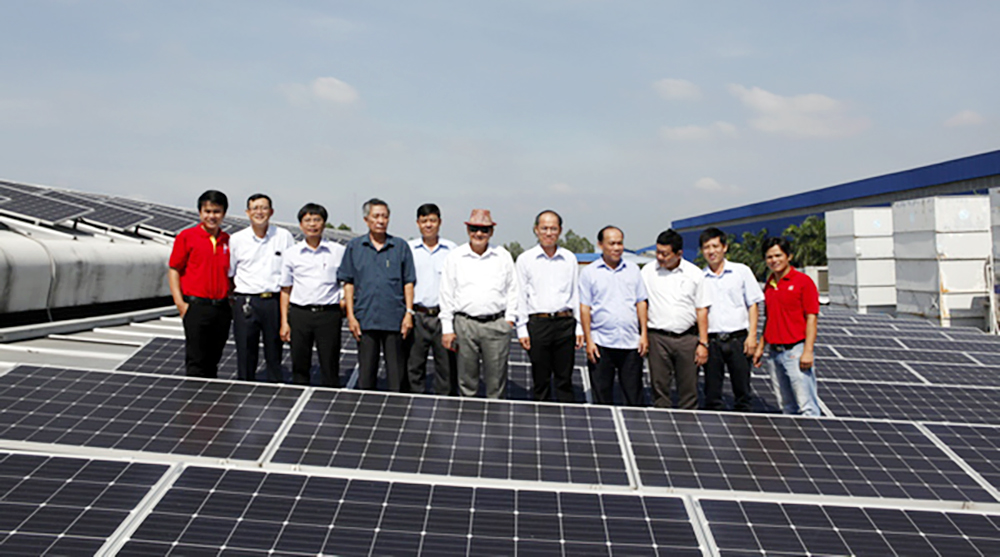 Tập đoàn Sao Mai chuẩn bị đầu tư dự án điện mặt trời 100 MW tại Bến Tre