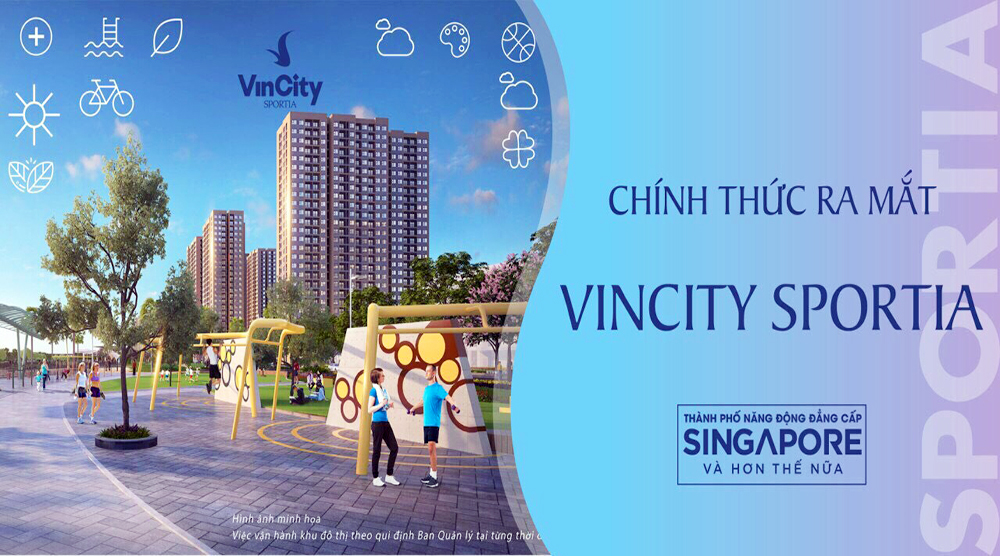Vinhomes ra mắt VinCity Sportia – khu đô thị VinCity thứ 2 tại Hà Nội