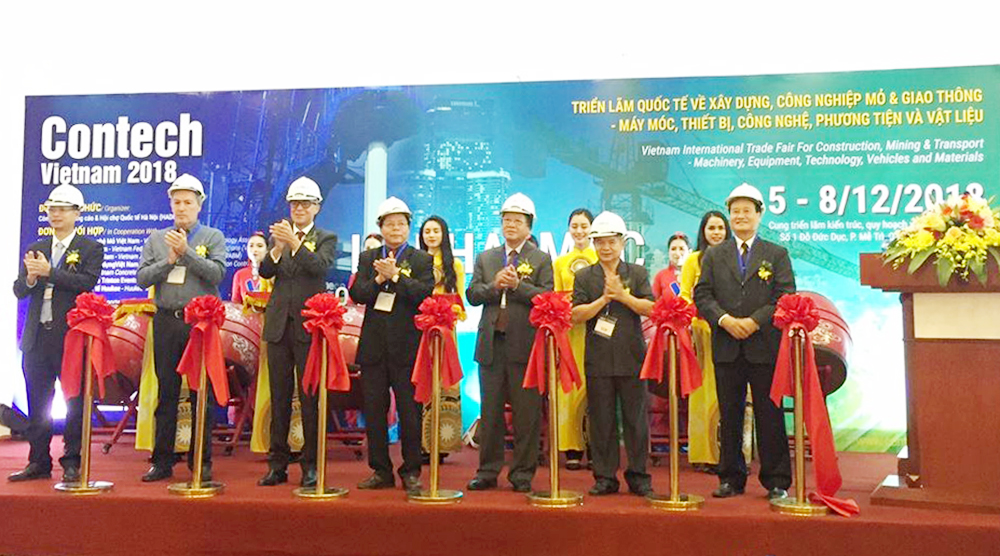 Contech Vietnam 2018: Quy tụ những thương hiệu hàng đầu ngành xây dựng