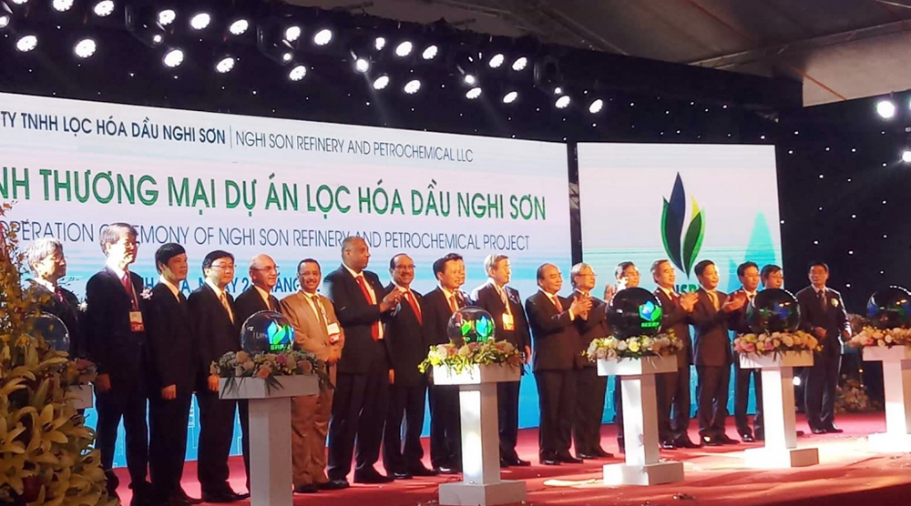 Chính thức khánh thành và vận hành thương mại Liên hợp Lọc hóa dầu Nghi Sơn