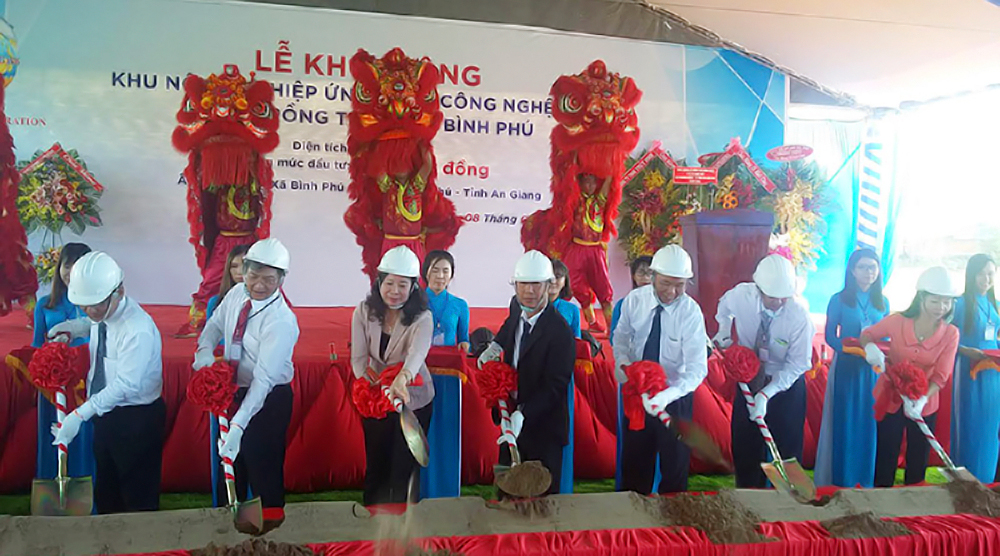 An Giang: Khởi công Khu nông nghiệp ứng dụng công nghệ cao nuôi trồng thủy sản 4.000 tỉ đồng
