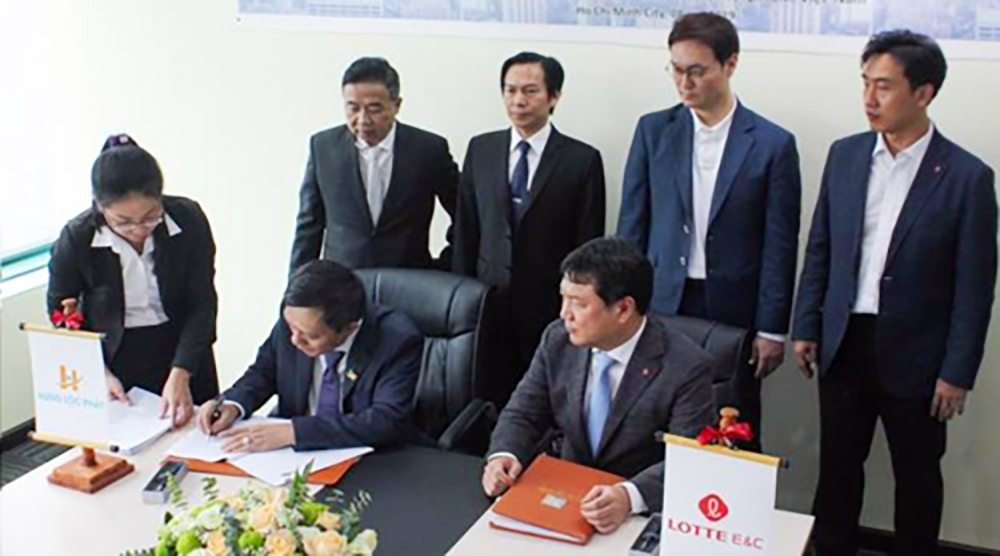 Lotte E&C hợp tác đầu tư cùng Hưng Lộc Phát