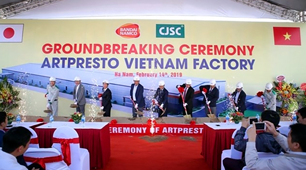 Work starts on Japanese packaging factory in Ha Nam
