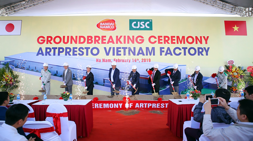 Khởi công Nhà máy sản xuất bao bì Artpresto Việt Nam vốn Nhật Bản