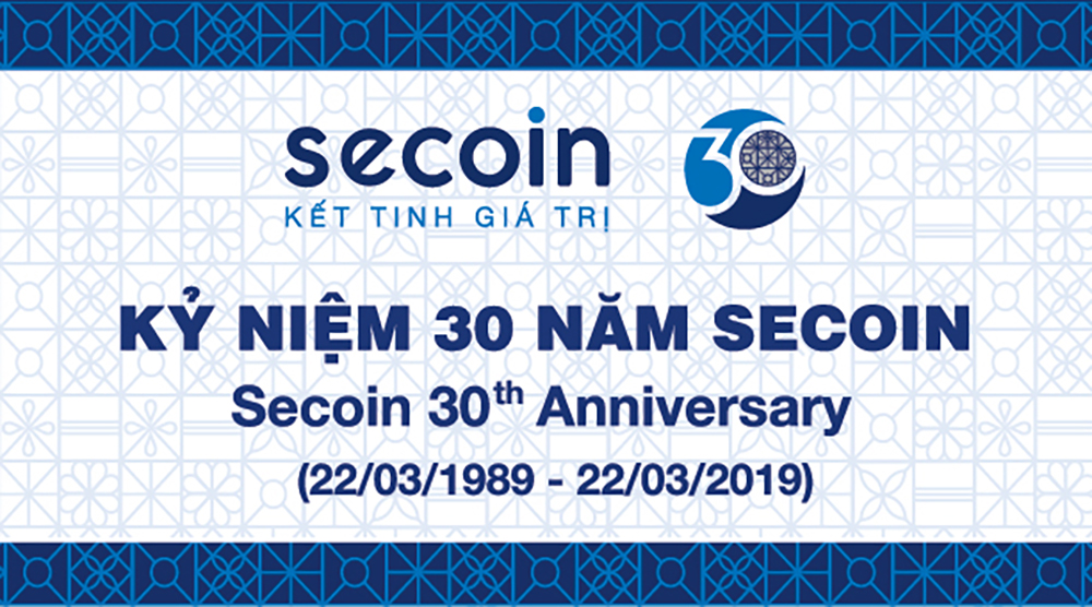 Secoin – 30 năm hình thành và phát triển