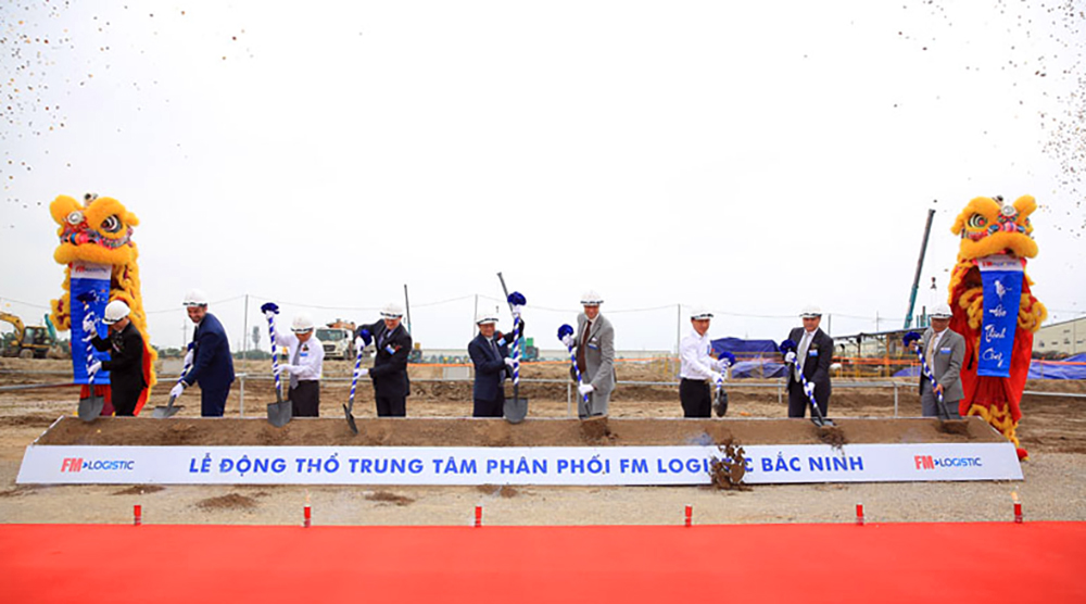 FM Logistic động thổ trung tâm phân phối trị giá 30 triệu USD tại Bắc Ninh