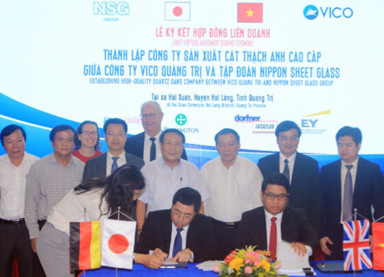 sản xuất Cát thạch anh