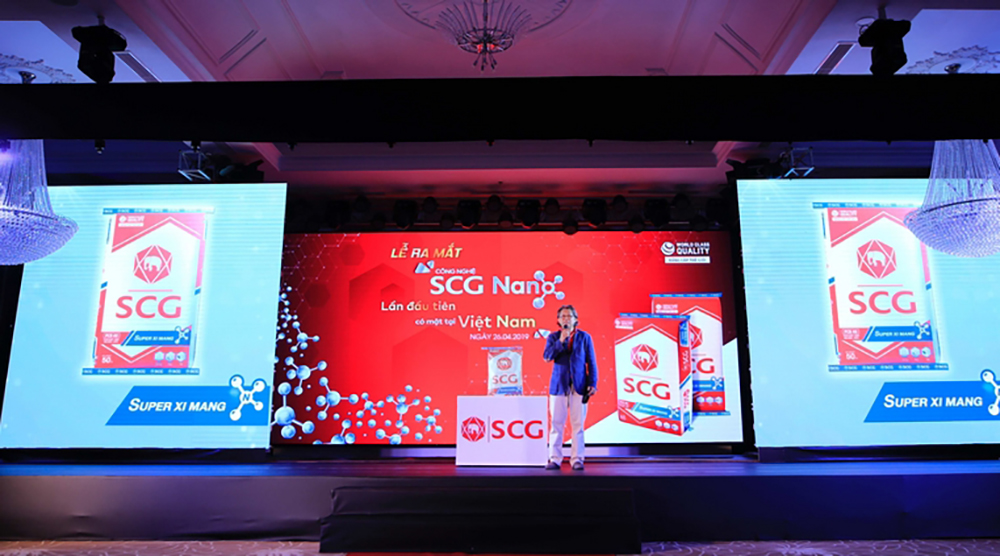 Ra mắt dòng xi măng từ công nghệ SCG Nano