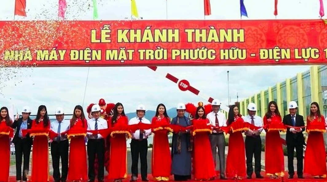 Solar power plant becomes operational in Ninh Thuan