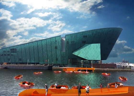 The World’s First Dynamic Bridge and Autonomous Boats in Amsterdam