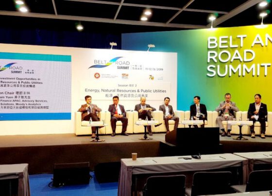 HOUSELINK interacting with the guests at the Belt and Road Summit 2019