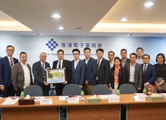 HOUSELINK tại phiên họp với Hiệp hội Công nghiệp Điện tử Hồng Kông