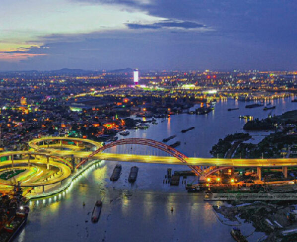 Bridge ‘inspired by seabird’s wings’ inaugurated in Vietnam's Hai Phong