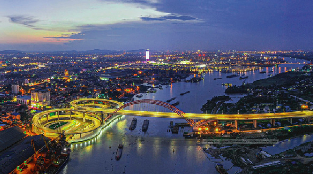 Bridge ‘inspired by seabird’s wings’ inaugurated in Vietnam’s Hai Phong