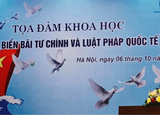 Trung Quốc luôn đuối lý trong vụ việc Bãi Tư Chính ở Biển Đông